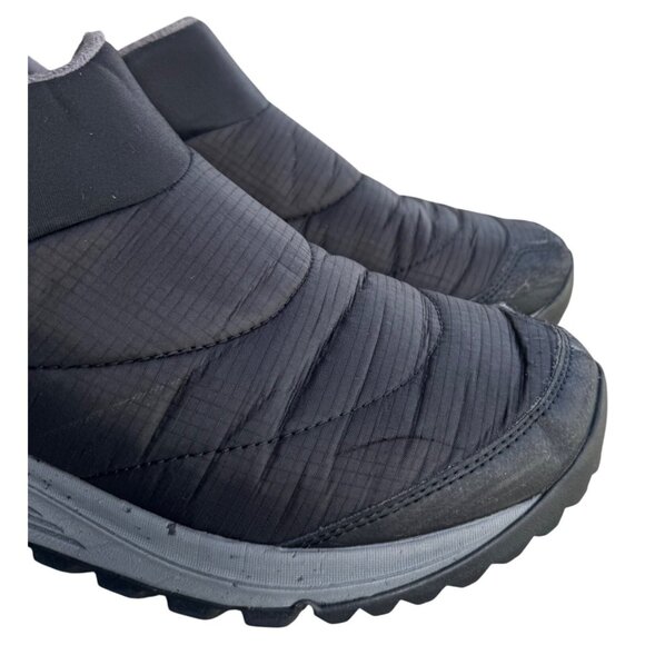 Merrell Mens Nova Size10 Sneaker Moc Slip On Shoes Black Waterproof Vibram Sole - Picture 2 of 12